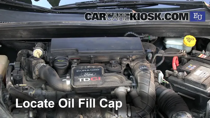 2003 Ford Fiesta TDCi 1.4L 4 Cyl. Turbo Diesel Oil